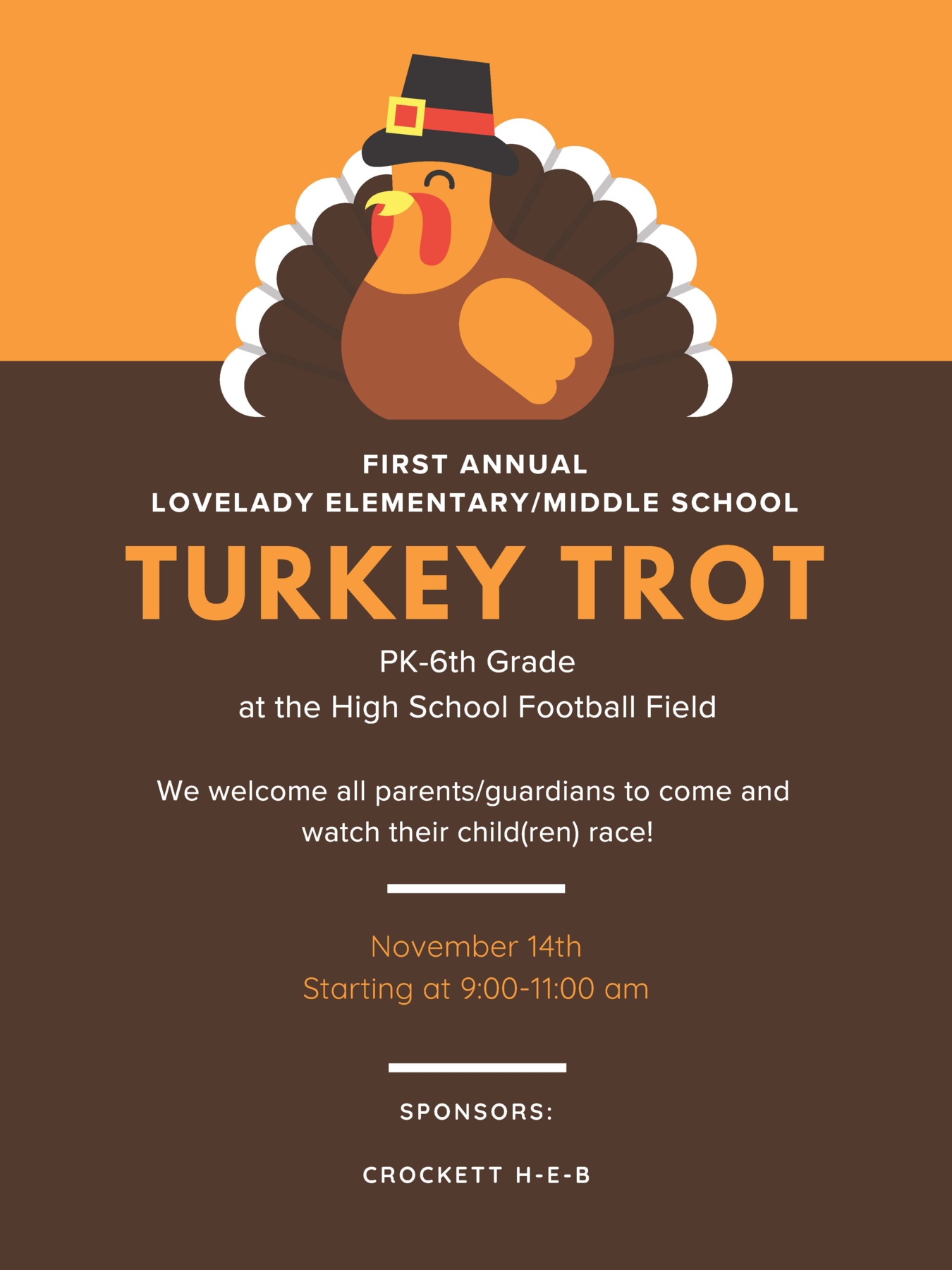 Turkey Trot Flyer 2025