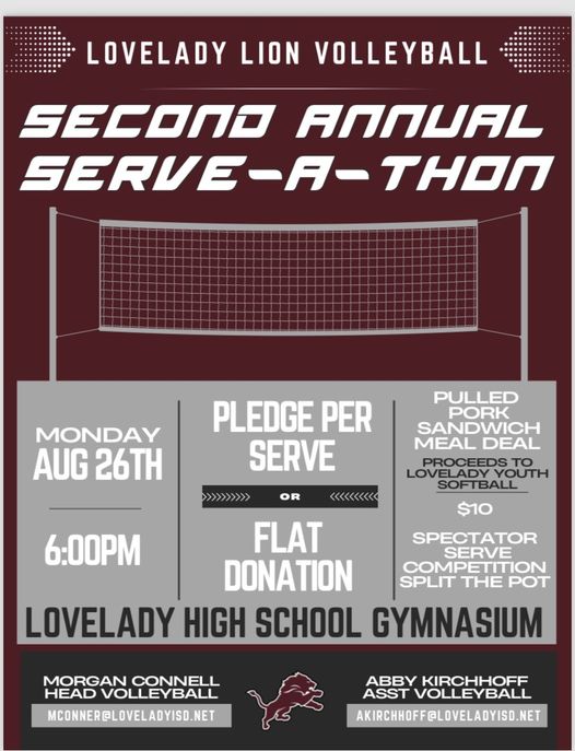 Serve-a-thon Flyer