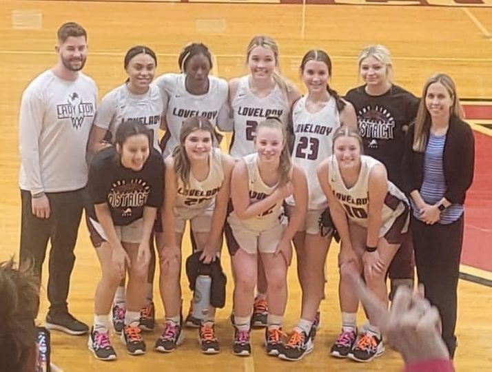 Lady Lions Bi-District win