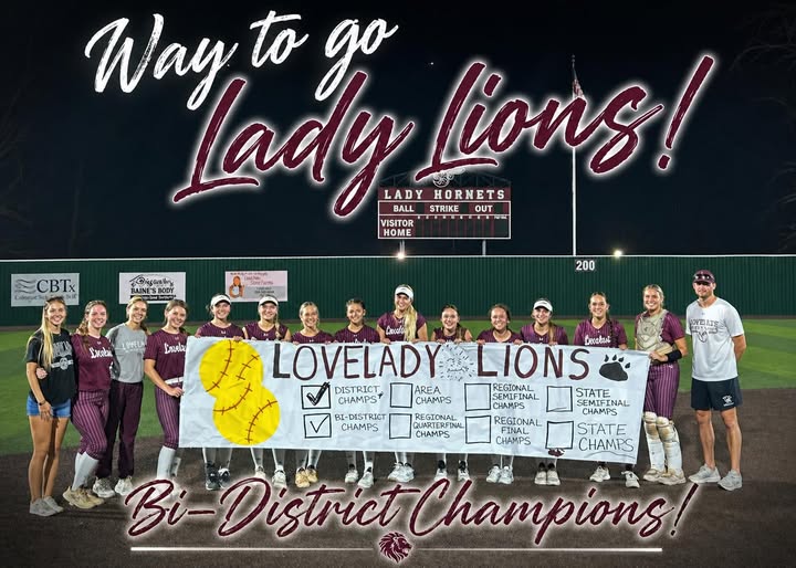 Softball Bi-District Champs 2026