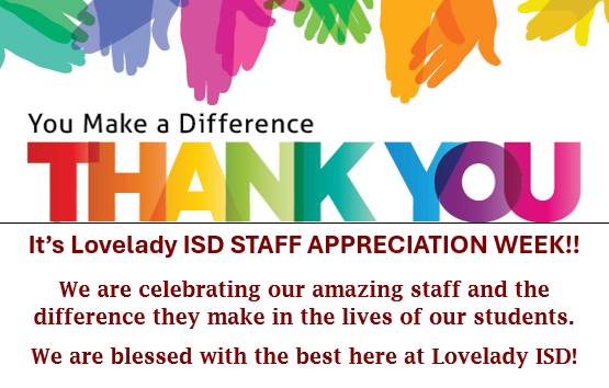 Thank you Staff!