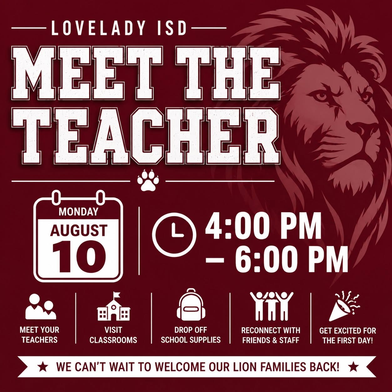 Meet The Teacher 2026