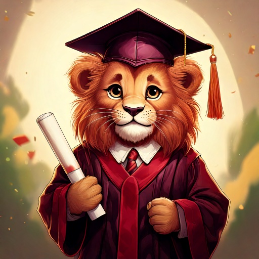 Kinder Lion Grad Picture