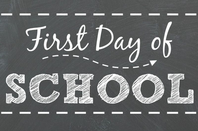 First Day of School