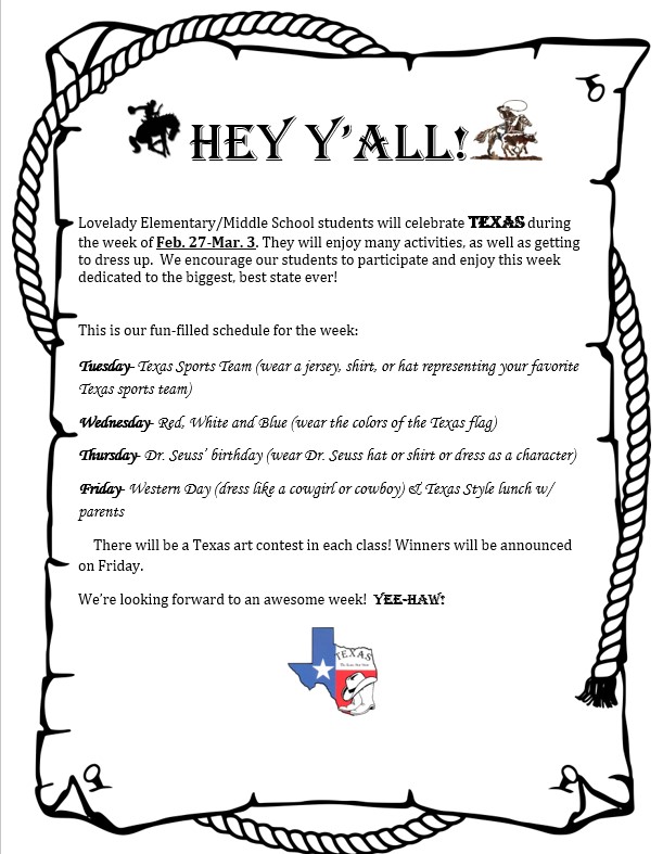 Texas Week 2023 Flyer