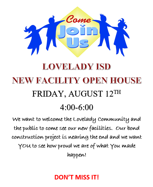 ew Facility Open House Invite