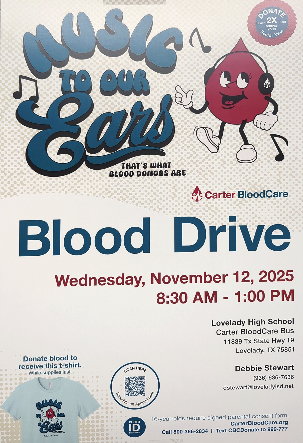 Blood Drive Flyer November 12 2025
