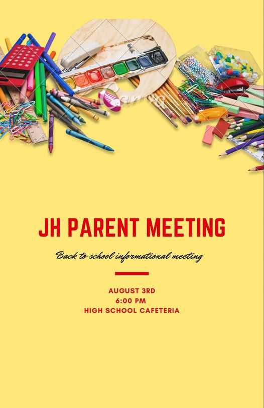 JH Parent Meeting