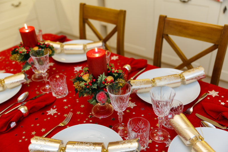 Christmas Dinner Table