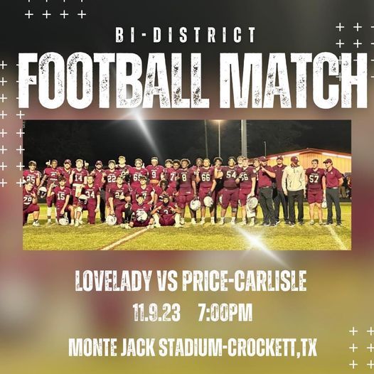 Playoff football flyer