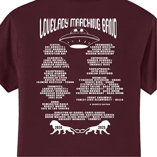 Band Shirt Back
